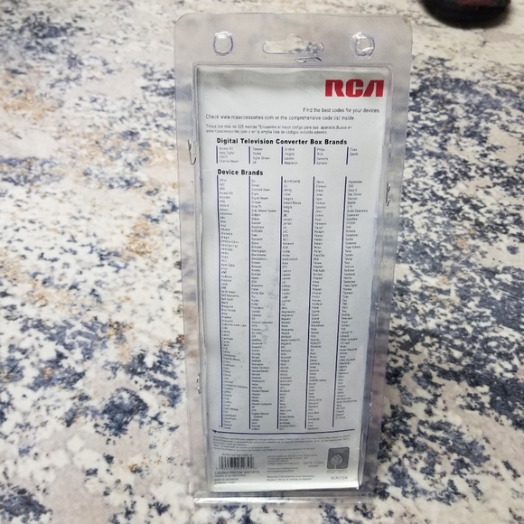 New In Package RCA Universal Remote Control - Picture 11 of 11